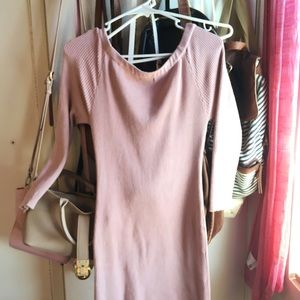 Charlotte Russe off the shoulder sweater dress
